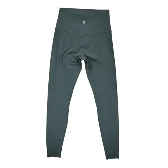 Lululemon Align High Rise Leggings Size 6 Gray Super Soft Full Length - Picture 5 of 9